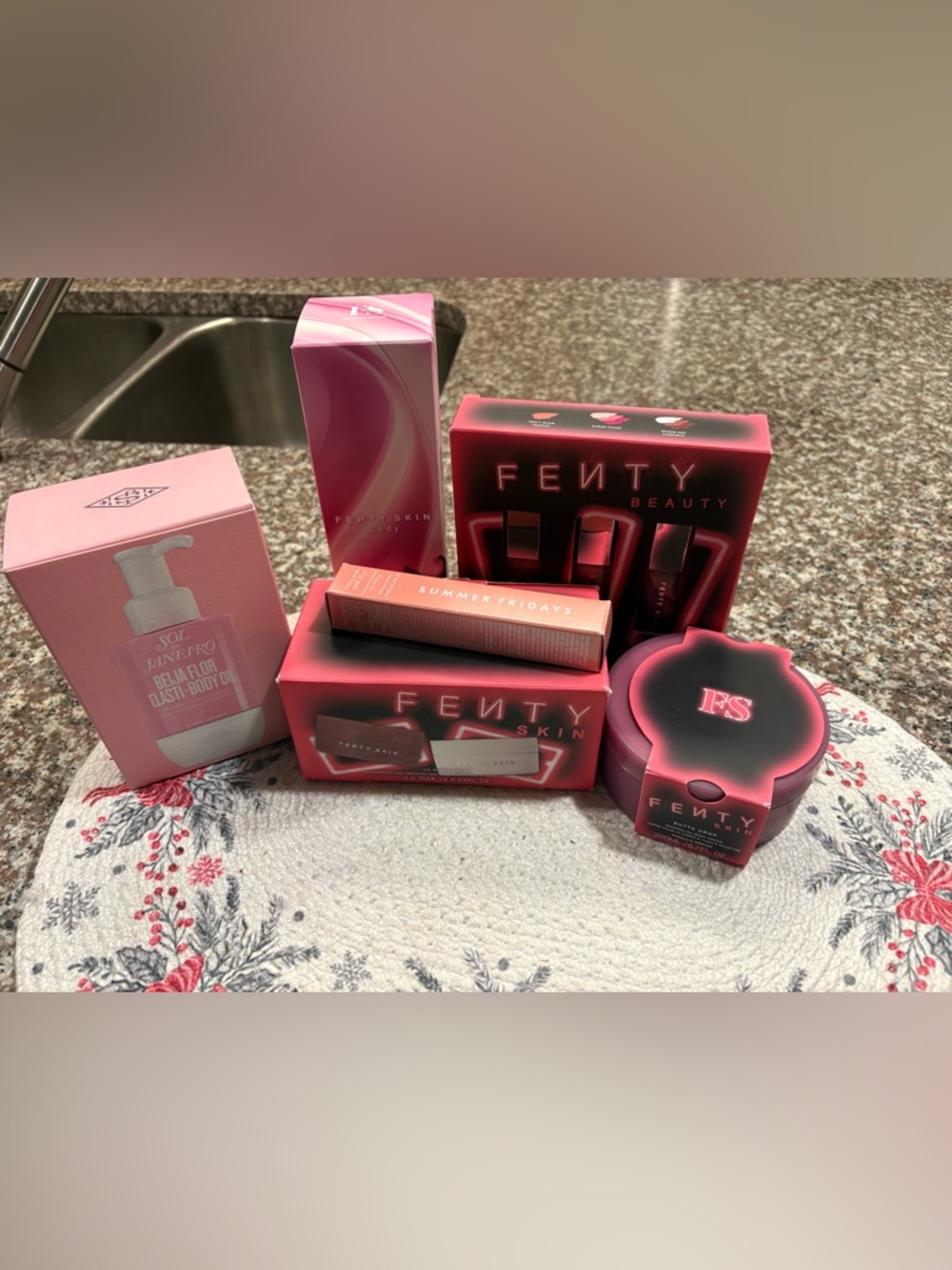 Fenty Skin Butta Drop Vanilla Dream 6.7oz Bundle